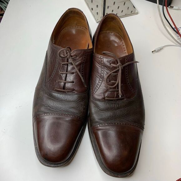 Magnanni Cap Toe Brown Lace Up Oxford Medium Classic Leather main image 2
